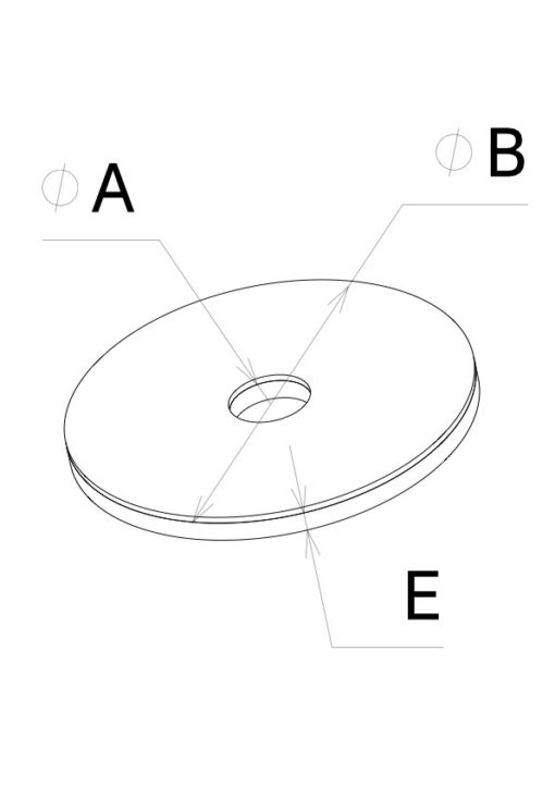 Copper/aluminium bimetallic waschers