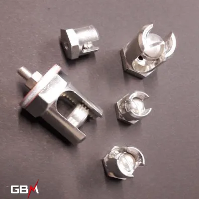 tin plated brass clamp