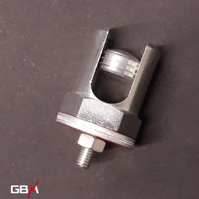tin plated brass clamp