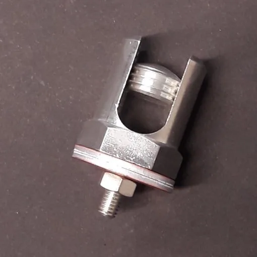tin plated brass clamp
