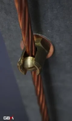 Earthing and mechanical connectors