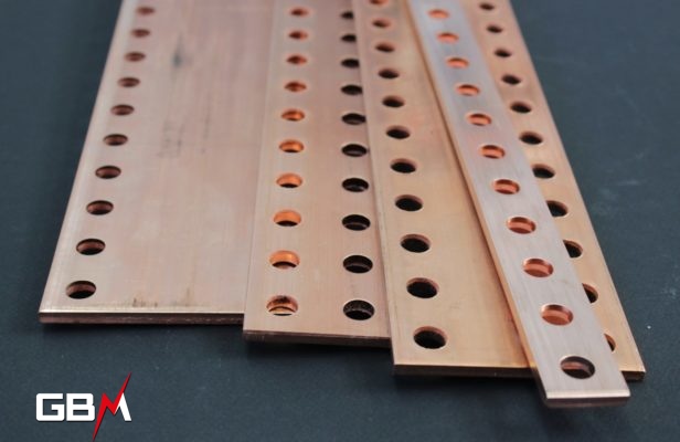 PERFORATED COPPER BARS