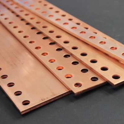 PERFORATED COPPER BARS