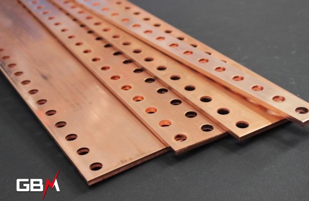 PERFORATED COPPER BARS