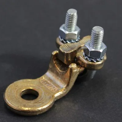 brass lug for conductor from 10 to 70 mm² for M8 screws