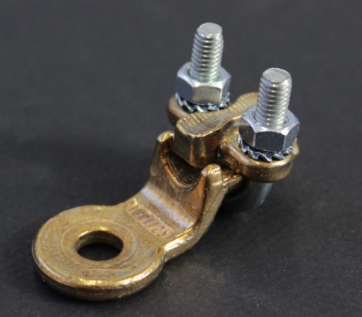 brass lug for conductor from 10 to 70 mm² for M8 screws