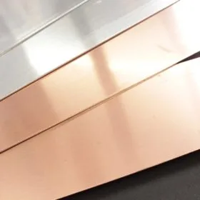 Bimetallic sheets and washers Cu/Al