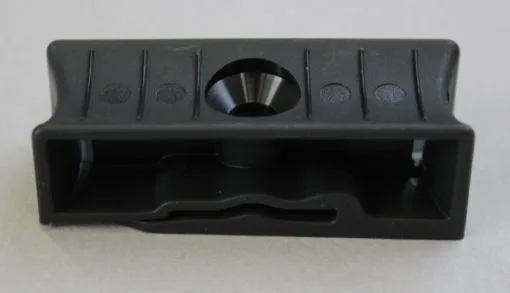 Pole-mounted cable drop cradle