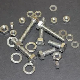 Stainless steel nuts and bolts