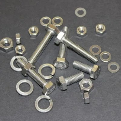 Stainless steel nuts and bolts
