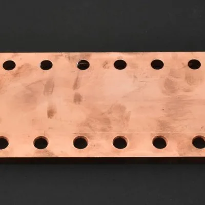 Perforated bus-bar with or without insulators.