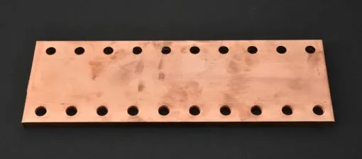 Perforated bus-bar with or without insulators.
