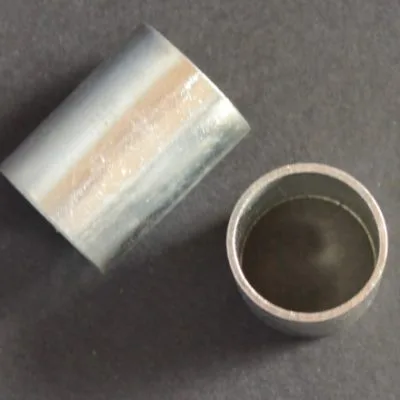 Contact area for flat braid 16mm² in tinned annealed copper