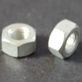 TIN-PLATED BRASS BOLTS AND NUTS