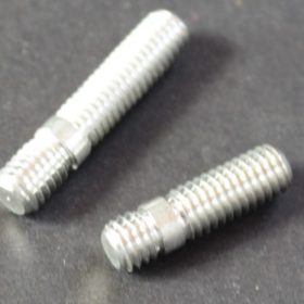 TIN-PLATED BRASS BOLTS AND NUTS