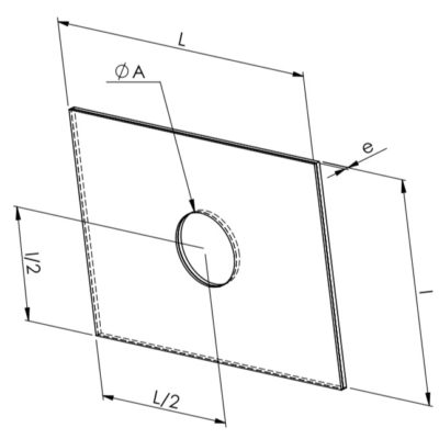 Bimetallic plates (Cu-Al)