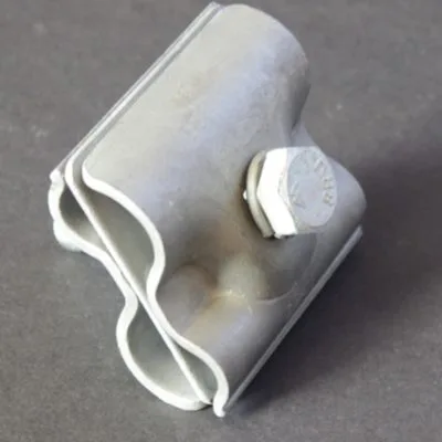 Cross or parallel connection for round conductor on round / round rebar