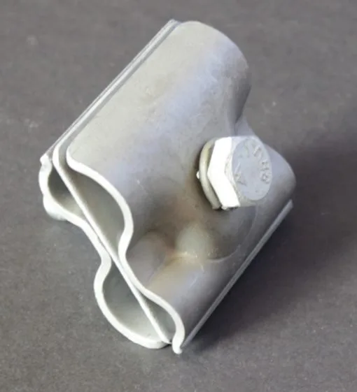 Cross or parallel connection for round conductor on round / round rebar