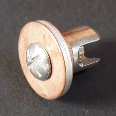 tinned plated brass earthing line supports BLT 6/50 CM585377